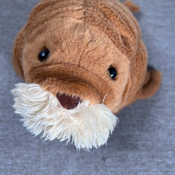 Wild Republic Saint Louis Zoo Walrus Stuffed Animal Plush Brown - Picture 5 of 12
